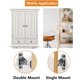 thumbnail image 3 of Correas de seguridad para muebles, kit de anclajes para muebles antivuelco, 12 paquetes de anclajes de pared de seguridad resistentes para bebés y mascotas, para gabinete, tocador, estantería de 42 m, 3 of 5