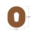 thumbnail image 6 of RightCare CGM Adhesive Patch for Dexcom G6, Uncovered Oval, Caramel, Bag of 25, 6 of 10