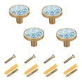 thumbnail image 2 of Beach Coastal Seastars Nautical Weave Cabinet Knobs Kitchen Drawers Knobs Door Round Pulls Knob Handles Dresser Cupboard Wardrobe Decorative Set of 4, 2 of 9