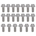 thumbnail image 1 of 20 pernos de tornillo M10x1.5 Perno de cabeza hexagonal con brida de acero inoxidable A2-70 con junta DIN6921M10x25, 1 of 9