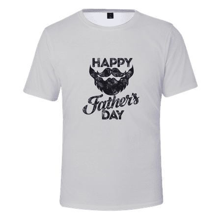 

MLFU Gifts for Men Big & Tall Men Casual Graphic T-Shirts Classic Shirt Sizes Kids-Adult Unisex