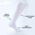 thumbnail image 4 of 3 Pairs Softball Soccer Socks Baseball Football Socks for Youth Men and Women, 4 of 6