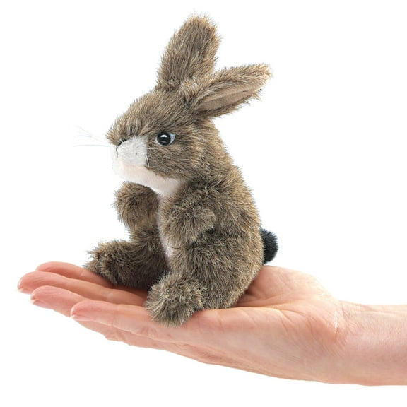 Folkmanis Mini Jack Rabbit Finger Puppet (Other), Ages 2 , Unisex