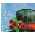 thumbnail image 4 of PURELY- Let It Snow (Snowman) 12.5"X18" Double Sided Polyester Sleeve Garden Flag, 4 of 5