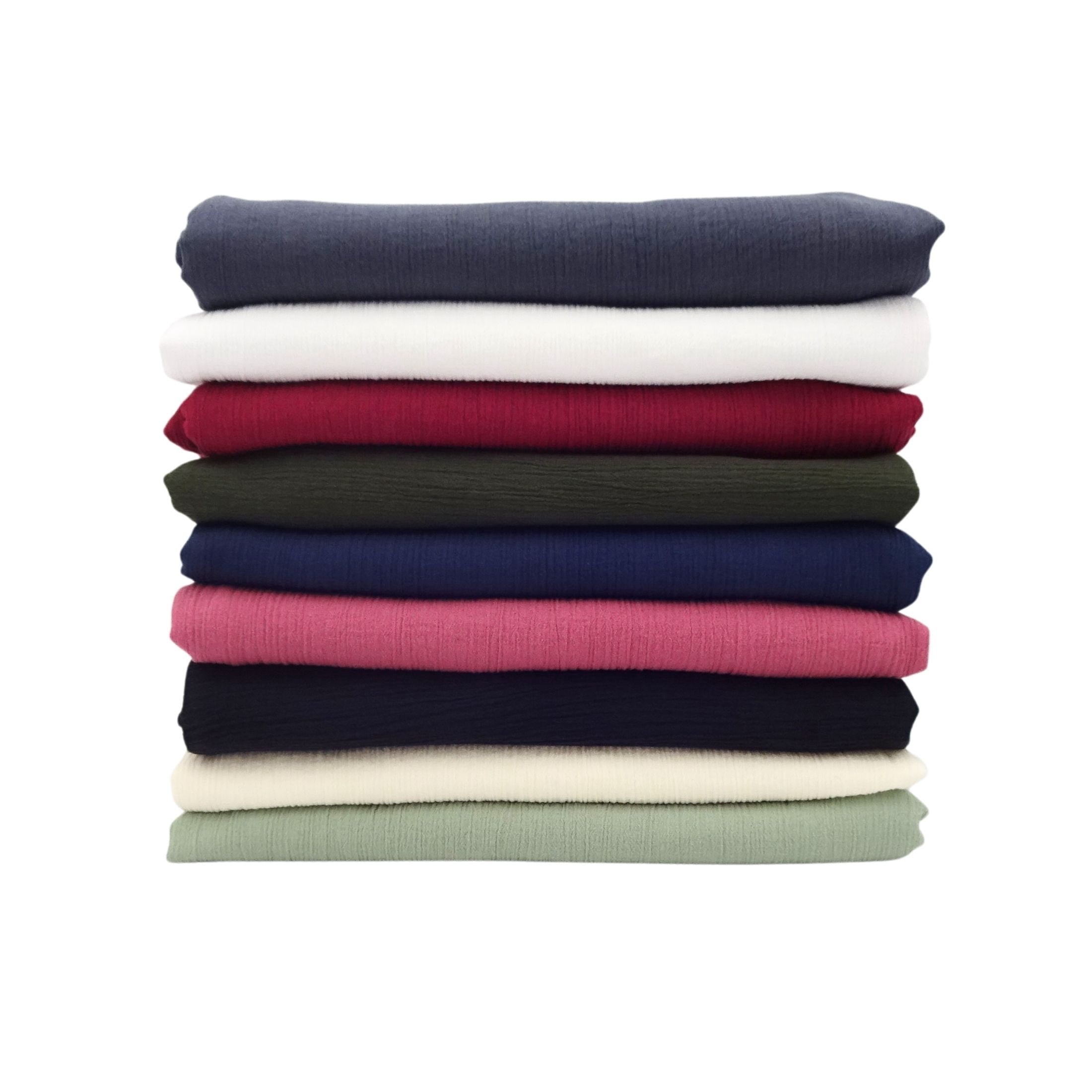 Hello Hobby 48” x 72” 100% Cotton Cotton Gauze 2 Yard Precut Fabric, Olive, 48" Wide for Sewing & Crafting