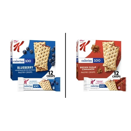 Special K Brown Sugar Cinnamon, 5.28oz & Kellogg's Special K Blueberry, 5.28oz Box