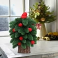 thumbnail image 6 of 8-Inch Pre-Decorated Mini Christmas Tree - Space-Saving Tabletop Decor for Desk/Bedroom/Office, 6 of 7