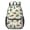 Dump Truck and Tree White Pattern, variant on Excavator and Cone Blue Pattern 17" School Backpacks for Teens,Waterproof Oxford Fabric,S-Shape Padded Straps for School,Travel,Hiking,Camping