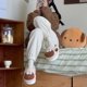 thumbnail image 2 of Casa Esponjosas Pantuflas Oveja Felpa Cómodas Y Transpirables para Hombres Mujeres, 2 of 9