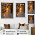 thumbnail image 4 of Designart "Silent Winter Alaska II" Landscapes Floater Framed Canvas Print, 4 of 7