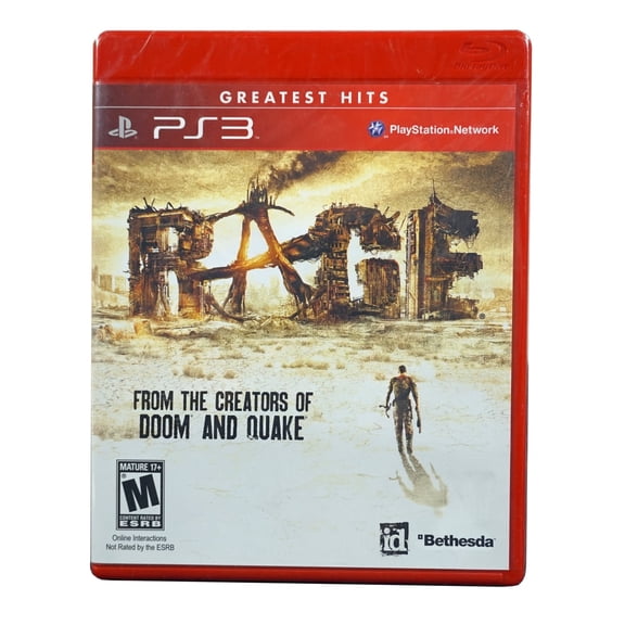 Rage Playstation 3 Game - Greatest Hits for PS3