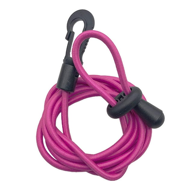 koolsoo Lightweight Kayak Paddle Leash Fishing Rod Tether Holder Dinghy Rosy