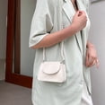 thumbnail image 3 of Sywqhk Bolso De Hombro Con Diseño De Cocodrilo De Pu Para Mujer Vintage, Bolso Con Cadena De Perlas (Blanco) Sywqhk Para estrenar, 3 of 9
