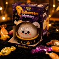 thumbnail image 4 of 5Pcs Spooky Dumpling Fidget Blind Box, Halloween Spooky Ghost Dumpling Squishies Balls, Dumplings Stress Balls for Fidget Dumpling With Steamer,Relief Fidget Sensory for Holiday & Birthday Gifts, 4 of 6
