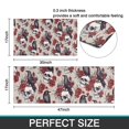 thumbnail image 7 of Halloween Skulls Ravens and Roses Kitchen Rugs Sets Of 2,Anti Fatigue Kitchen Mat Rugs Non Slip Washable,Decorative Kitchen Floor Mats for Kitchen,Sink,Laundry,17"x30"+17"x47", 7 of 7