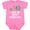 Raspberry, variant on Inktastic Best Granna Ever Grandchild Boys or Girls Baby Bodysuit