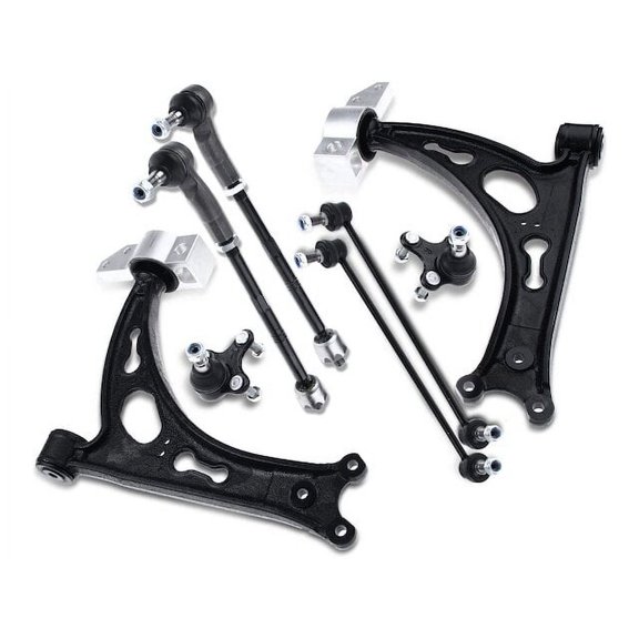 Control Arm Ball Joint Tie Rod and Sway Bar Link Kit 8 - Compatible with 2006 - 2014 Volkswagen Jetta - Autopart Premium
