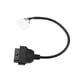 thumbnail image 4 of Cable OB, 31 cm/12,2 pulgadas, 20 pines, conector de cable de escáner OBD2, cable de escáner de diagnóstico, rendimiento sólido, 4 of 9