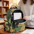 thumbnail image 6 of Xixirimido Cartoon Crocodile Truck Camo Print Kids School Bag 17" Backpack for Boys & Girls Lightweight Large Capacity Bookbag for Elementary Middle High School Students, 6 of 8