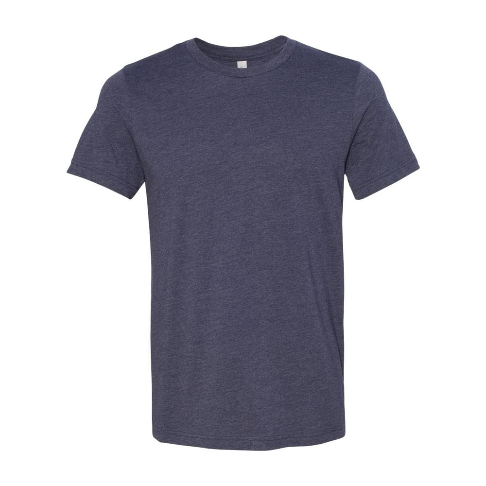 Download BELLA+CANVAS - 3001 Unisex Jersey T-Shirt - Heather Midnight Navy - X-Large - Walmart.com ...