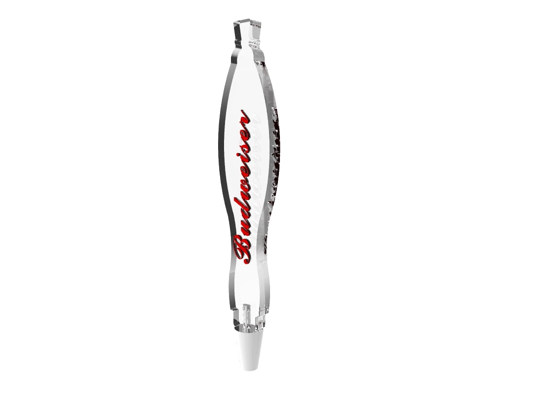 FixtureDisplays® Clear Acrylic Beer Tap Handle Draft Pub Style Bar