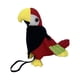 thumbnail image 2 of Loro de peluche en el hombro, accesorio de disfraz de pirata, juguete de loro de animal suave para Juguete loro Pañuelo, 2 of 9