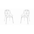 thumbnail image 1 of Heavenly Collection Blanc Chaise Salle à Manger, 1 of 1