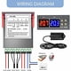 thumbnail image 3 of Controlador digital de temperatura y humedad Desiderio STC-3028, termostato humidificador de 110-220 V con sensor de humedad, sonda para calentador de agua y refrigerador, 3 of 5