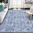 thumbnail image 4 of CAROMIO 10' x 13' Area Rug for Living Room Boho Vintage Indoor Rug with Non Slip Backing, Blue, 4 of 5