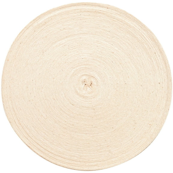 USHOBE White Natural Cotton Stripes Ribbon 1 Roll for Clothing Decoration