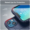 thumbnail image 5 of SaniMore Case for iPhone 14 Plus 6.7" 2022, Rugged Heavy Duty Protective Cover Anti-slip Drop-proof Slim Lightweight Anti-scratch 360°Full Protective Cover For iPhone 14 Plus, Blue, 5 of 7
