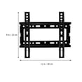thumbnail image 4 of HINTRMENT Support de Moniteur Support TV en Acier avec Double Crochet et Longue Vis pour Usage de Bureau 1 Ensemble, 4 of 6