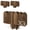5.9x47inch 3pcs, variant on Decorative Wooden Picket Garden Edging Border for Flower Bed Landscaping