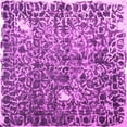 thumbnail image 1 of Ahgly Company Indoor Square Abstract Pink Contemporary Area Rugs, 5' Square, 1 of 4