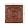 thumbnail image 2 of R47 - Romanesque Foam Glue-up Ceiling Tile in Antique Copper (259.2 Sq.ft / Pack) - 96 Pieces, 2 of 5
