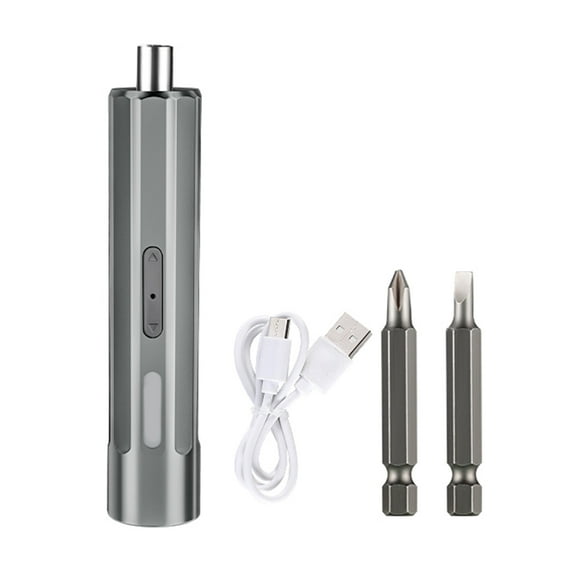 Yauxim Screwdriver Electric Cordless Screwdriver, 3.7V Screwdriver, Rechargeables 3Nm Adjustables Cordless Screwdriver for Daily