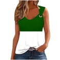 thumbnail image 1 of Birdeem Camisole Sans Manches Unie pour Femmes T-Shirt Ample Débardeur, 1 of 12