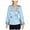Blue - blue, variant on I.N.C Womens Blouson Sleeve Wrap Blouse, Red, X-Small