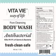 thumbnail image 2 of VITA VIE Antibacterial Body Wash, Refill, 64 oz, 2 of 2