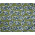 thumbnail image 4 of oneOone Polyester Lycra Fabric Leaves & Floral Block Printed Craft Fabric BTY 56 Inch Wide, 4 of 4