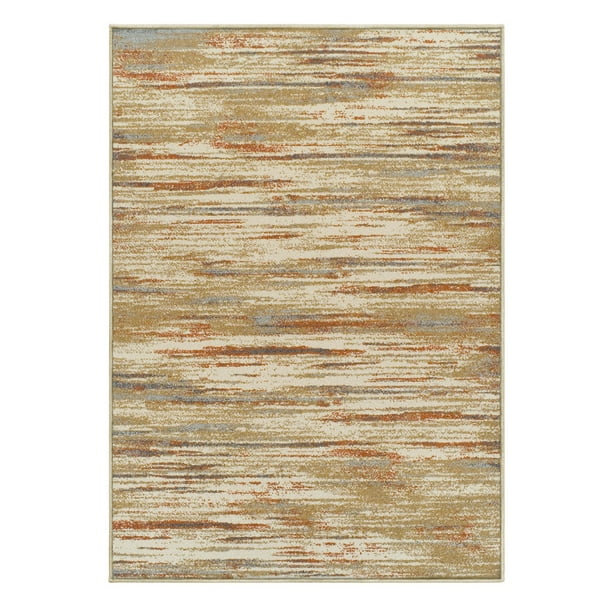 Ashford Abstract Modern Area Rug Rust / 8 ft. x 10 ft.