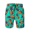 thumbnail image 2 of Bañador de piña divertido para hombre, pantalones cortos de playa para Surf, ropa deportiva, bañador corto para niño, ropa de baño para niños Fivean unisex, 2 of 2