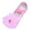 Pink, variant on Quealent Ballet Shoes Glitter Split-Sole for Girls Toddler Dance Slippers with Elastic Laces for (Toddler/Little Kid/Big Kid) Pink for Size 11