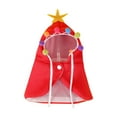 thumbnail image 2 of 6.29 Inch Dog Christmas Outfit Elf Costume Cat Cloak Puppy Clothes Kitten Cape Xmas Tree Costumes for Small Dogs Cats Pet Santa Gifts, Home Decor, 2 of 8