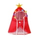thumbnail image 5 of Traje de Navidad para mascotas con capa de cachorro con estrella, disfraz de fiesta de cosplay para gatos y perros pequeños y medianos, rojo S, 5 of 6