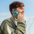 thumbnail image 6 of Compatible with iPhone 11 12 13 mini 14 15 16 Pro Max Plus Wallet Case with Card Holder, PU Leather Kickstand Card Slots Case ( Neon City Cat, iPhone 11), 6 of 7