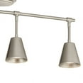 thumbnail image 3 of Kichler Sylvia 4-Light Satin Nickel Track Fixture, 3 of 4