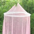 thumbnail image 4 of IMossad Mosquito Net Bed Canopy for Girls,King Canopy Bed Curtains, Dome Mosquito Netting Bed Tent Twin Girls Princess Canopy Bed Decor for Baby Crib,Kid and Adult Bed, 4 of 5