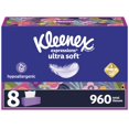 thumbnail image 1 of Pañuelos faciales Kleenex Expressions Ultra Soft 8 x 120, 3 capas, 1 of 1