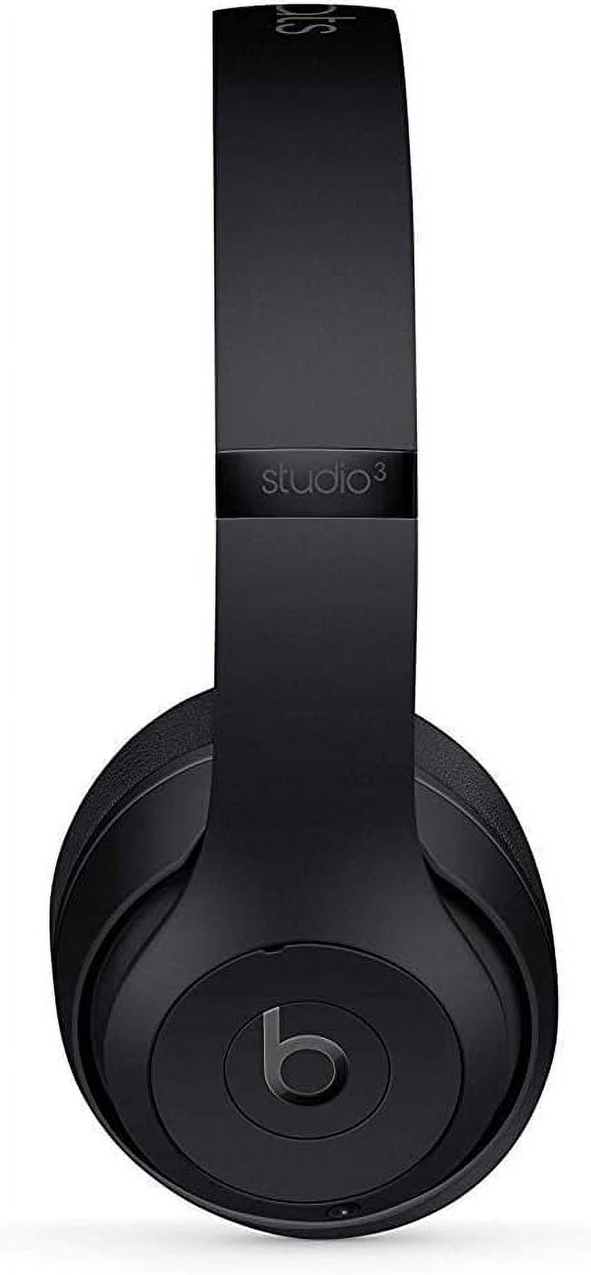 Restored Beats by Dr. Dre Beats Studio3 Wireless Over-Ear Headphones - 2020 - Matte Black (Refurbished)
